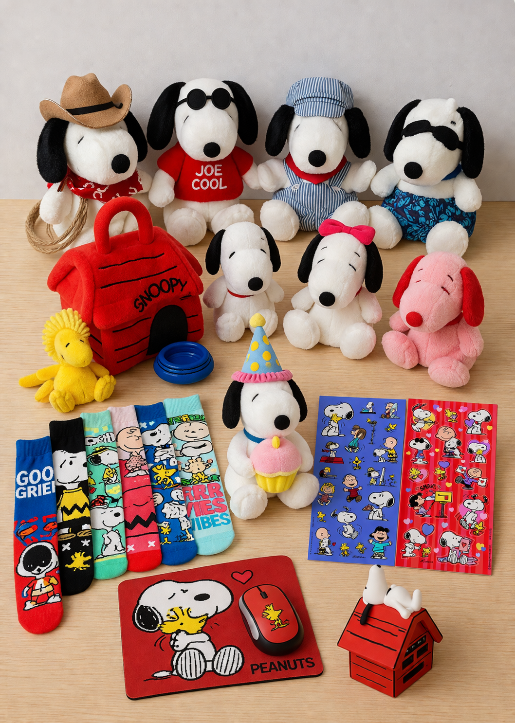 Peluche Snoopy Y Amigos – Licencia Oficial De Peanuts, 36 Cm De Altura, Ideal Para Bebés Y Niños De Todas Las Edades