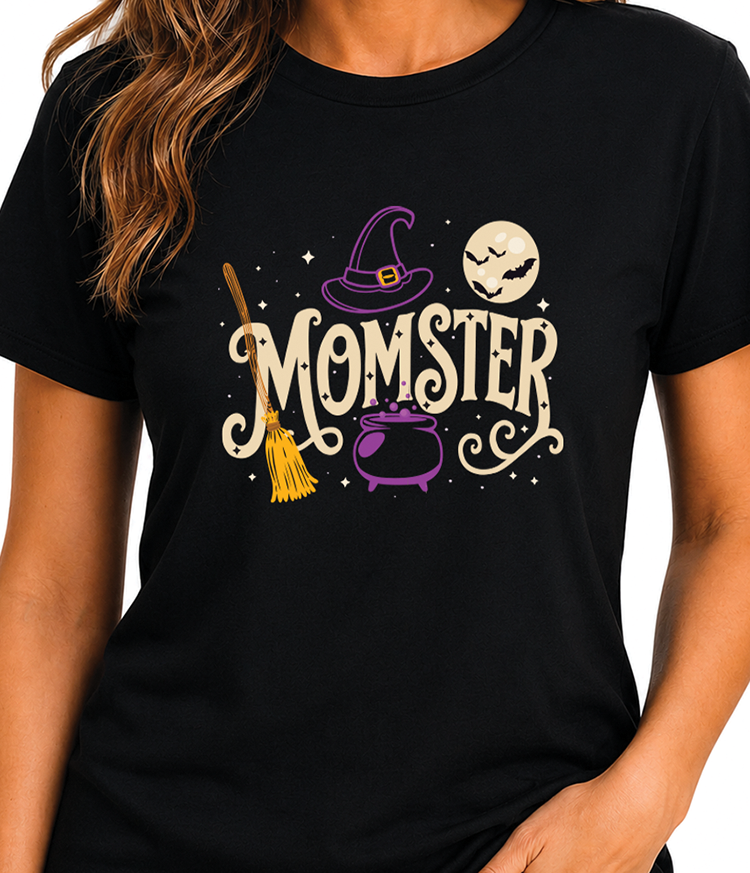 "Momster" Halloween Tee