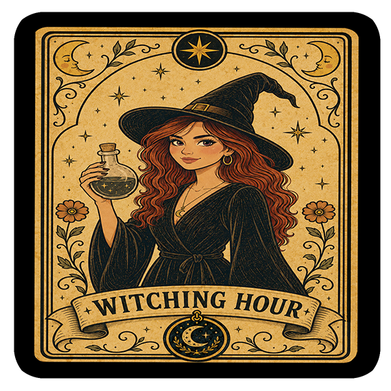 Moonlit Collection Witch Coaster