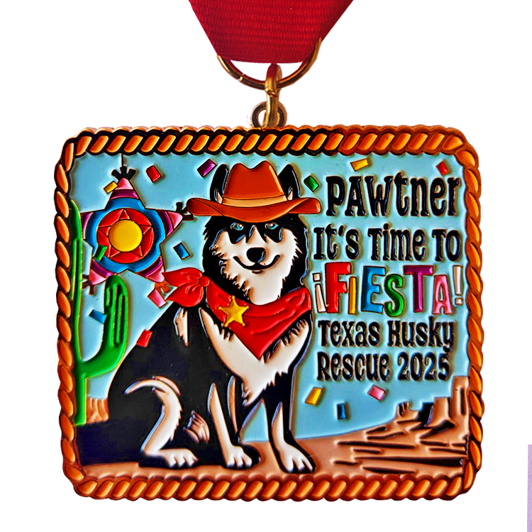 2025 Texas Husky Rescue | Fiesta Medal
