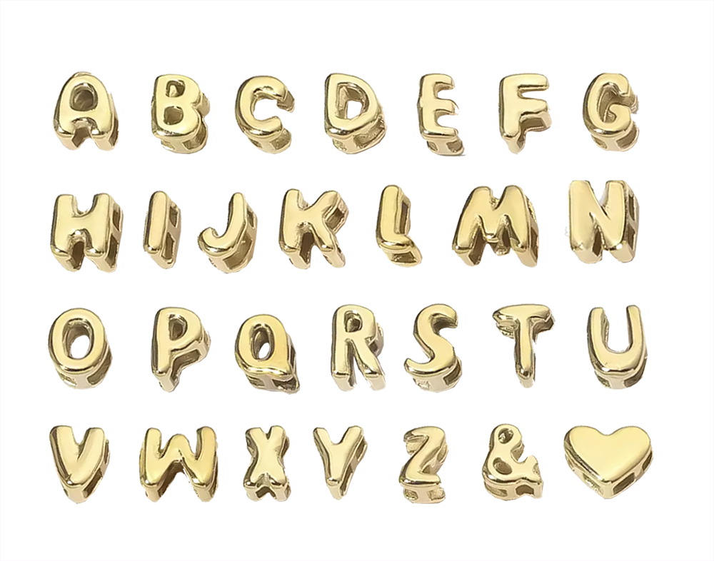 Bubble Letter Necklace