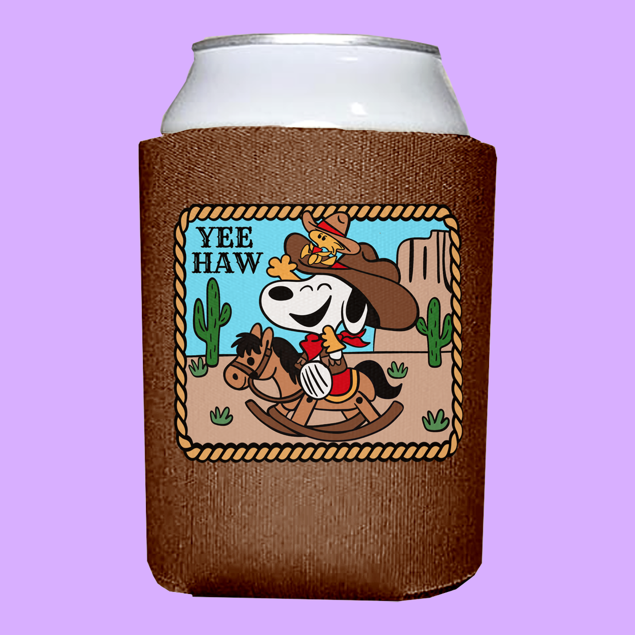 Beagle Cowboy Koozie