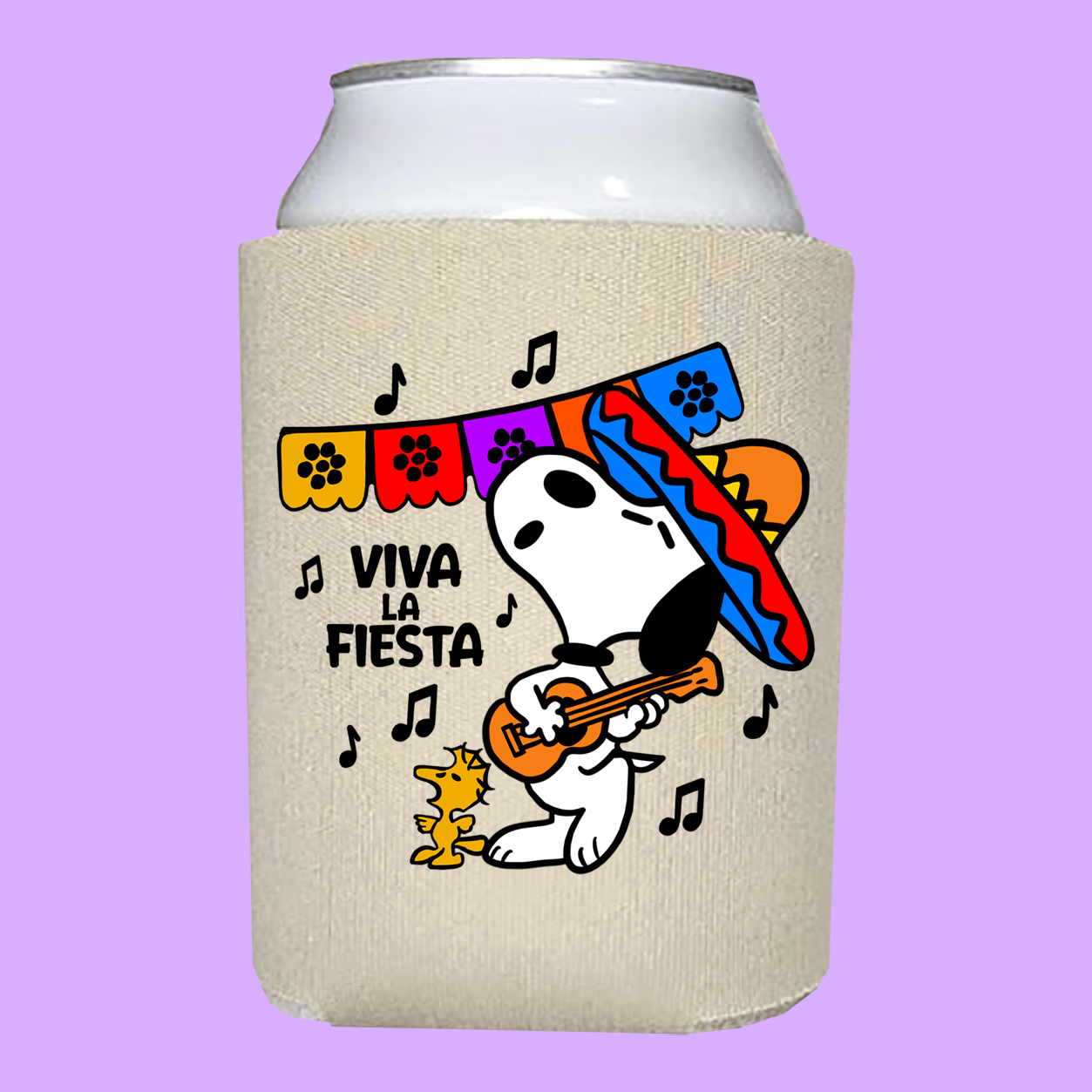 Vintage Beagle Viva La Fiesta Koozie