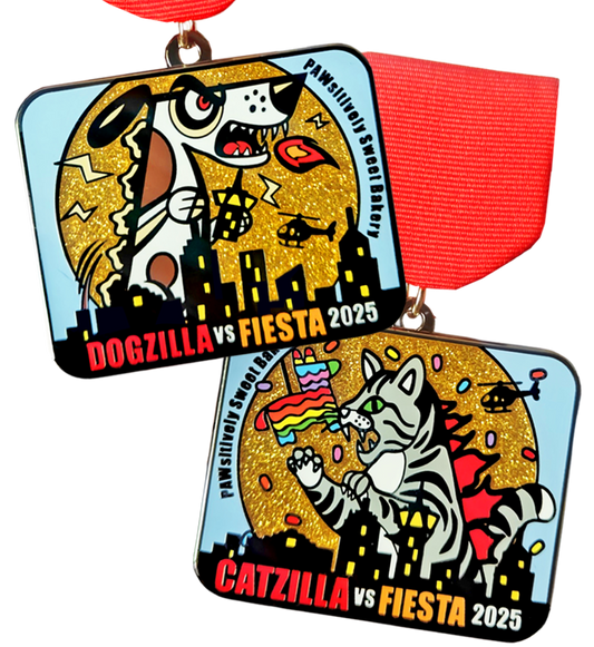 2025 Dogzilla & Catzilla | Fiesta Medal