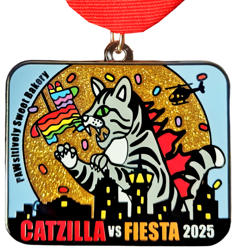 2025 Dogzilla & Catzilla | Fiesta Medal