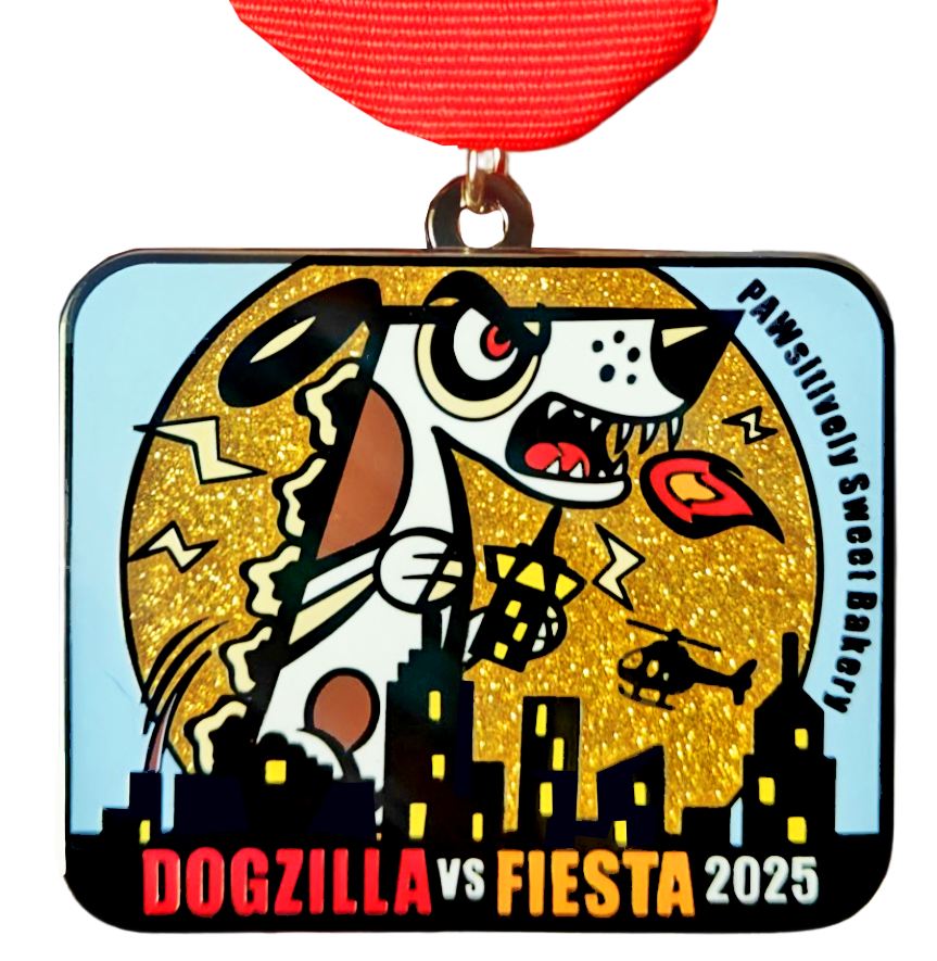 2025 Dogzilla & Catzilla | Fiesta Medal