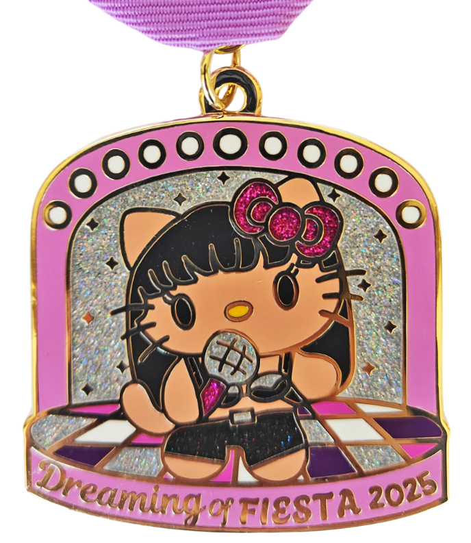 2025 Selena Hello Kitty | Fiesta Medal