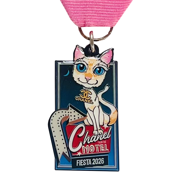 2026 Cat Rescue - Coco & Chanel | Fiesta Medal