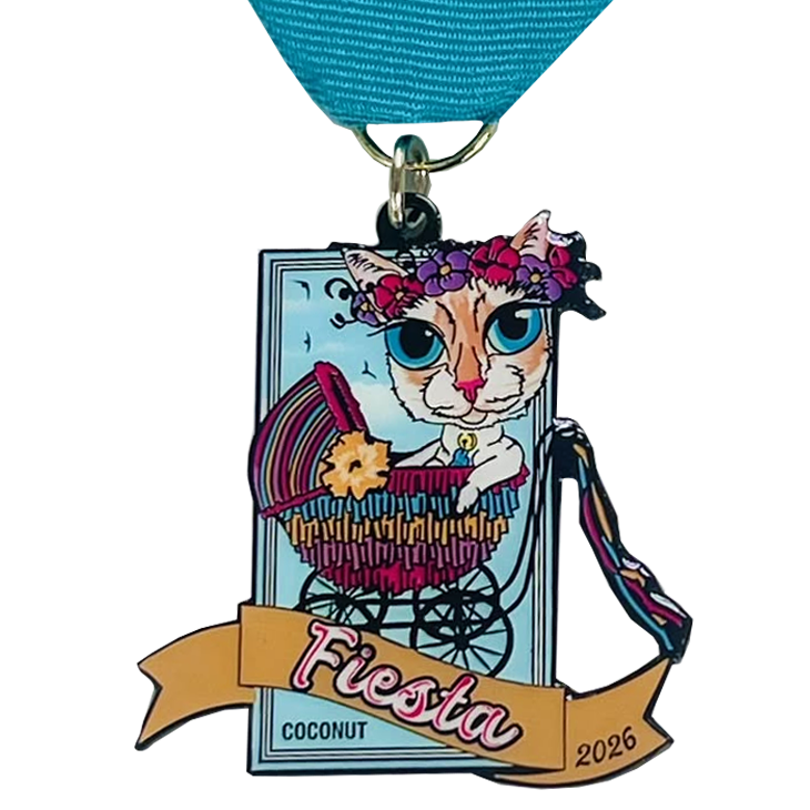 2026 Cat Rescue - Coco & Chanel | Fiesta Medal