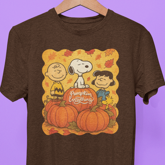 "Fall Peanuts Gang" Tee