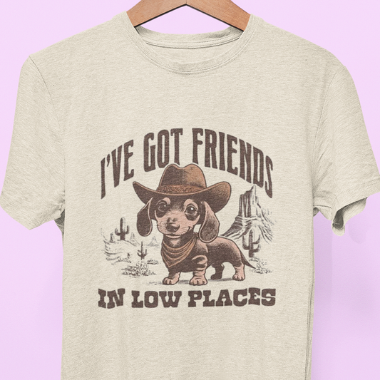 "I've Got Friends in Low Places" Tee