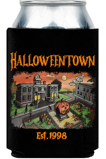 Halloween Town Koozie