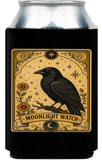 Moonlit Collection Raven Koozie