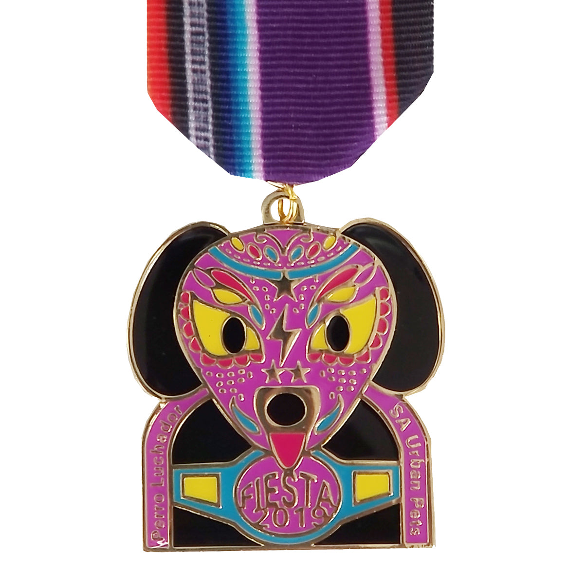 2019 Perro Luchador | Fiesta Medal