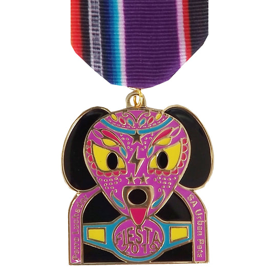 2019 Perro Luchador | Fiesta Medal