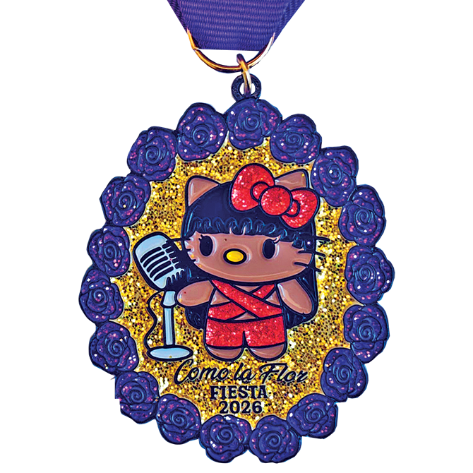 2026 Selena Hello Kitty | Fiesta Medal
