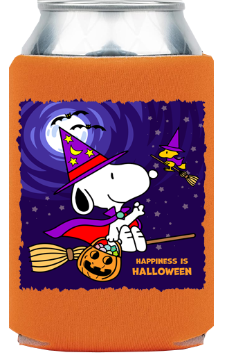 Halloween Snoopy Witch Koozie