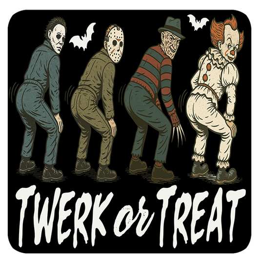 Twerk or Treat Coaster