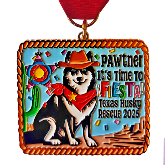 2025 Texas Husky Rescue | Fiesta Medal